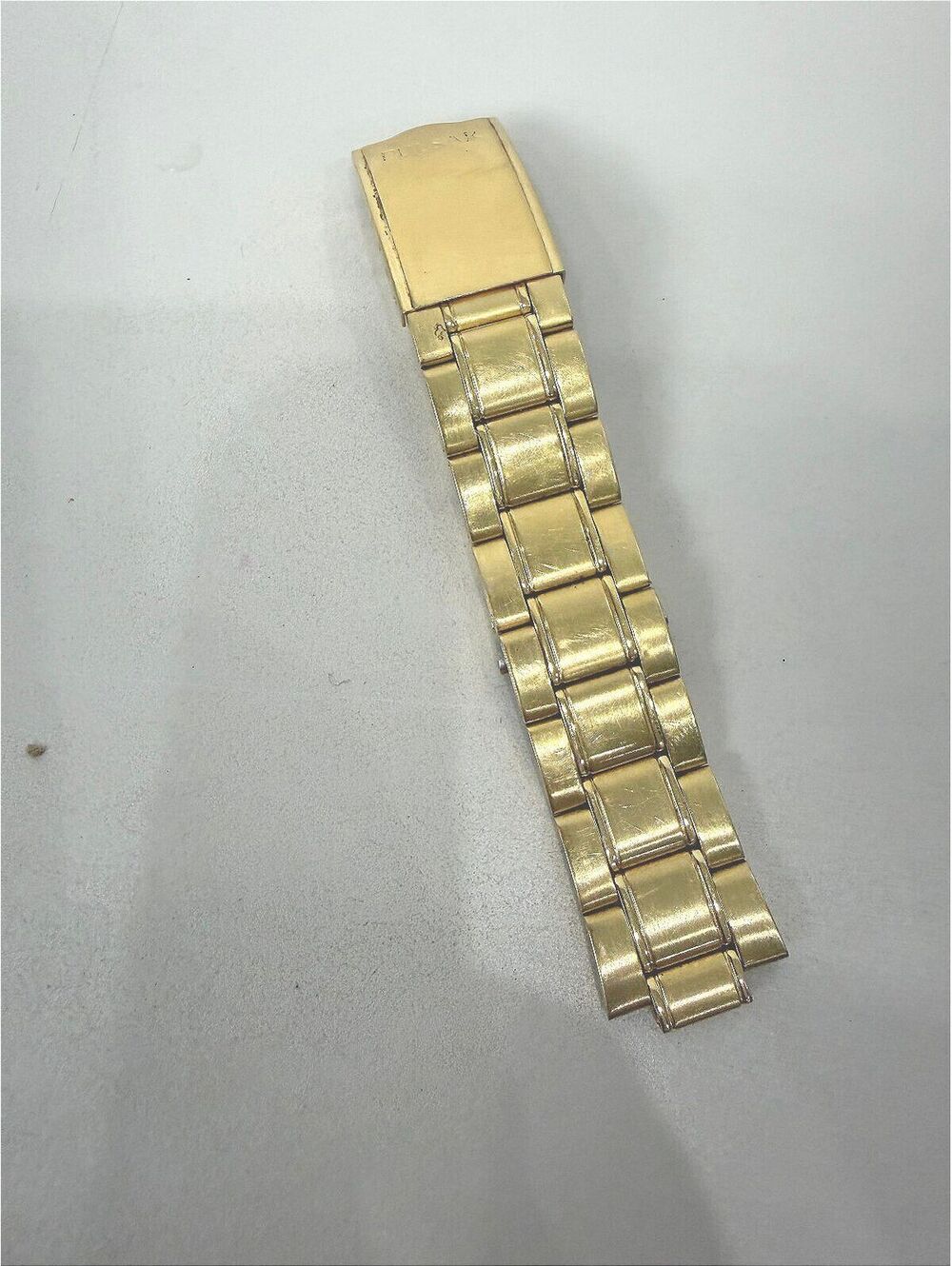 Pulsar Gold-Tone Stainless Steel Watch Band Bracelet 6.75"